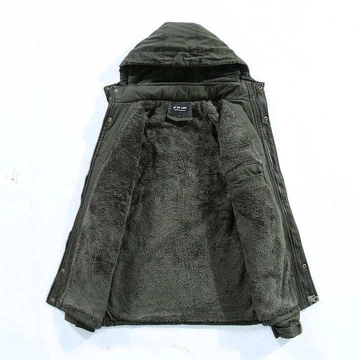 Serge™ Cosy fleece jacket with hood