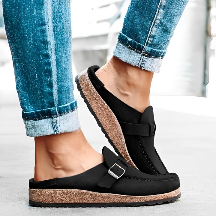 Edie - Suede Sandals