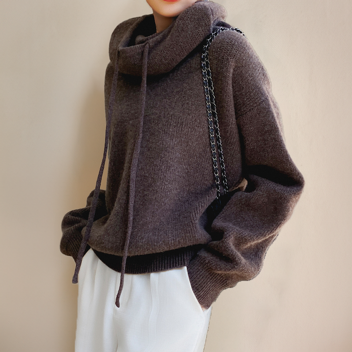 Theresa™ - Merino wool turtleneck jumper