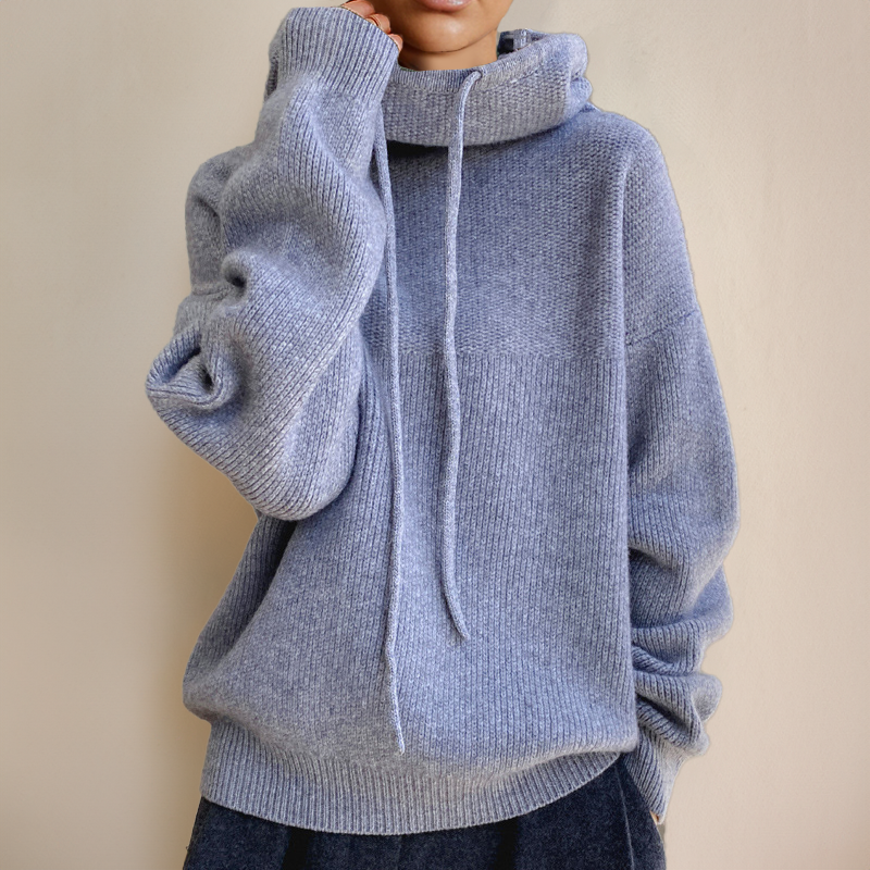 Theresa™ - Merino wool turtleneck jumper